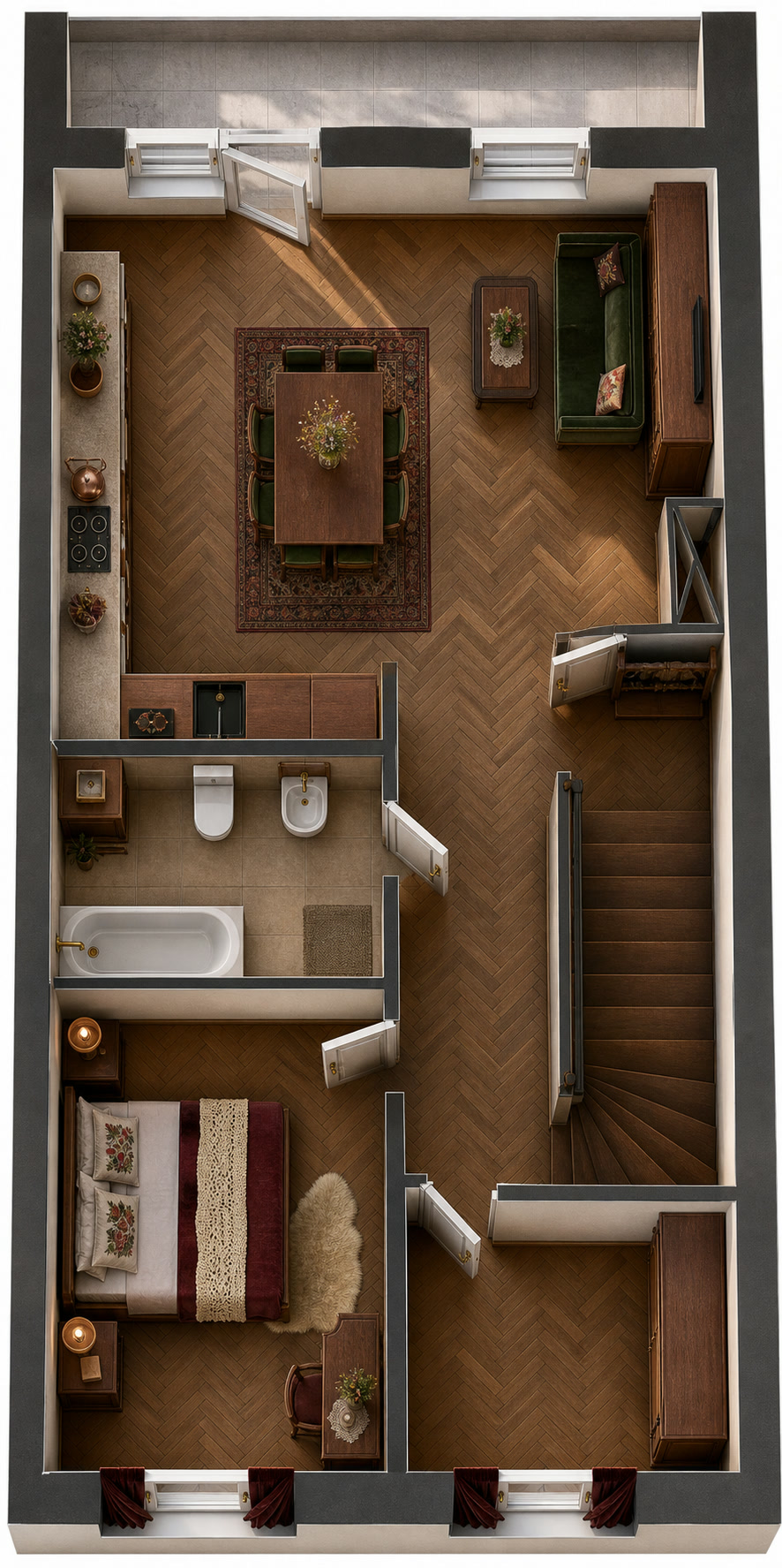 Wizualizacja 3D 3B — wariant 9