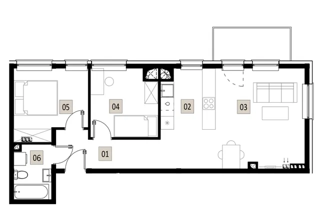 Mieszkanie M15 — Odnowiciela II