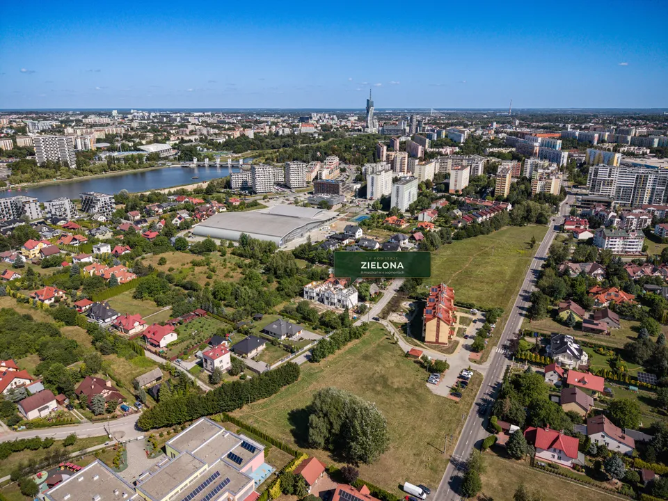 Zielona z lotu ptaka — kilka minut od centrum Rzeszowa i zalewu (sierpień 2026)