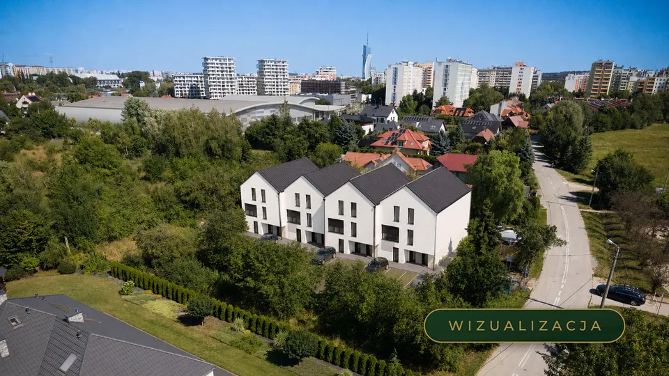 Tak będzie wyglądać Zielona — wizualizacja segmentów na zdjęciu z drona